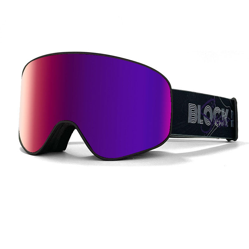 Cover Ski Glasses Winter Outdoor Sports Goggles Double Layer Anti Fog Single Double Plate Snow Goggles